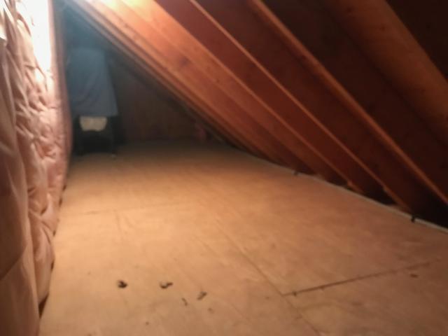 Attic Roof Deck Insulated in Hurricane, WV