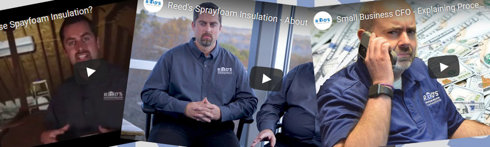 Reed's Sprayfoam videos