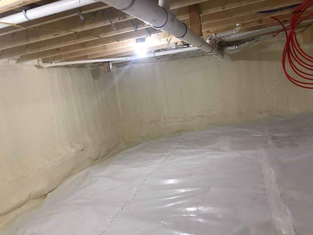Crawlspace Renovation in Ona, WV