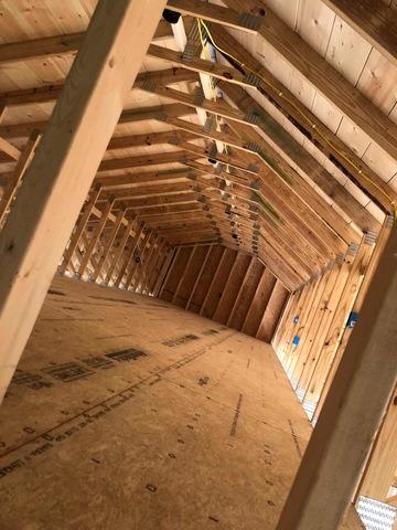 Attic Roof Deck & Gable End Walls in Nancy, KY