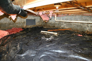 Crawl Space Insulation and Winterization