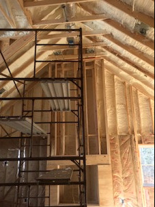 Cathedral Ceiling and Walls Insulated in Nancy, Ky