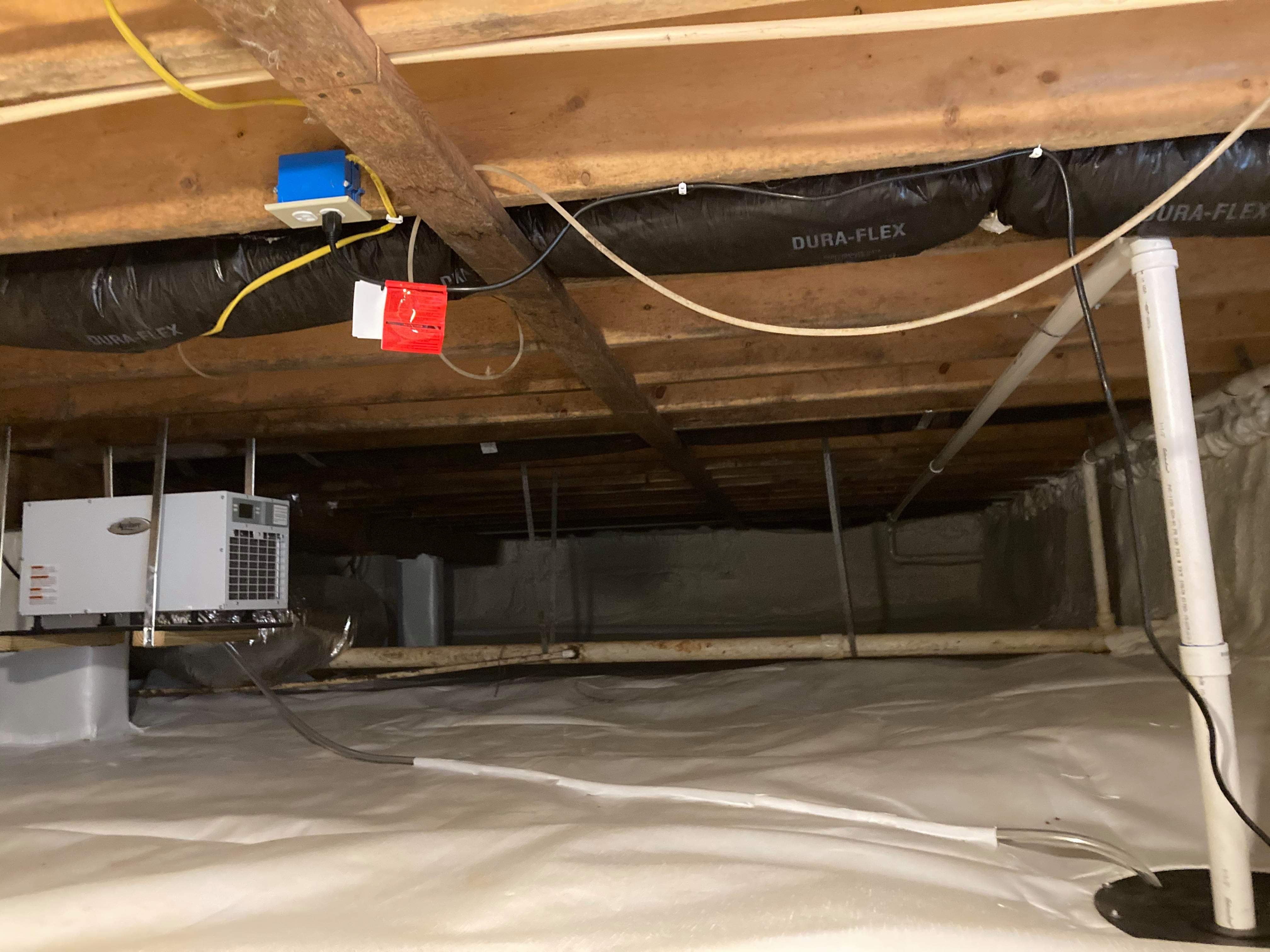 Crawl Space Transformation in Monticello, Kentucky