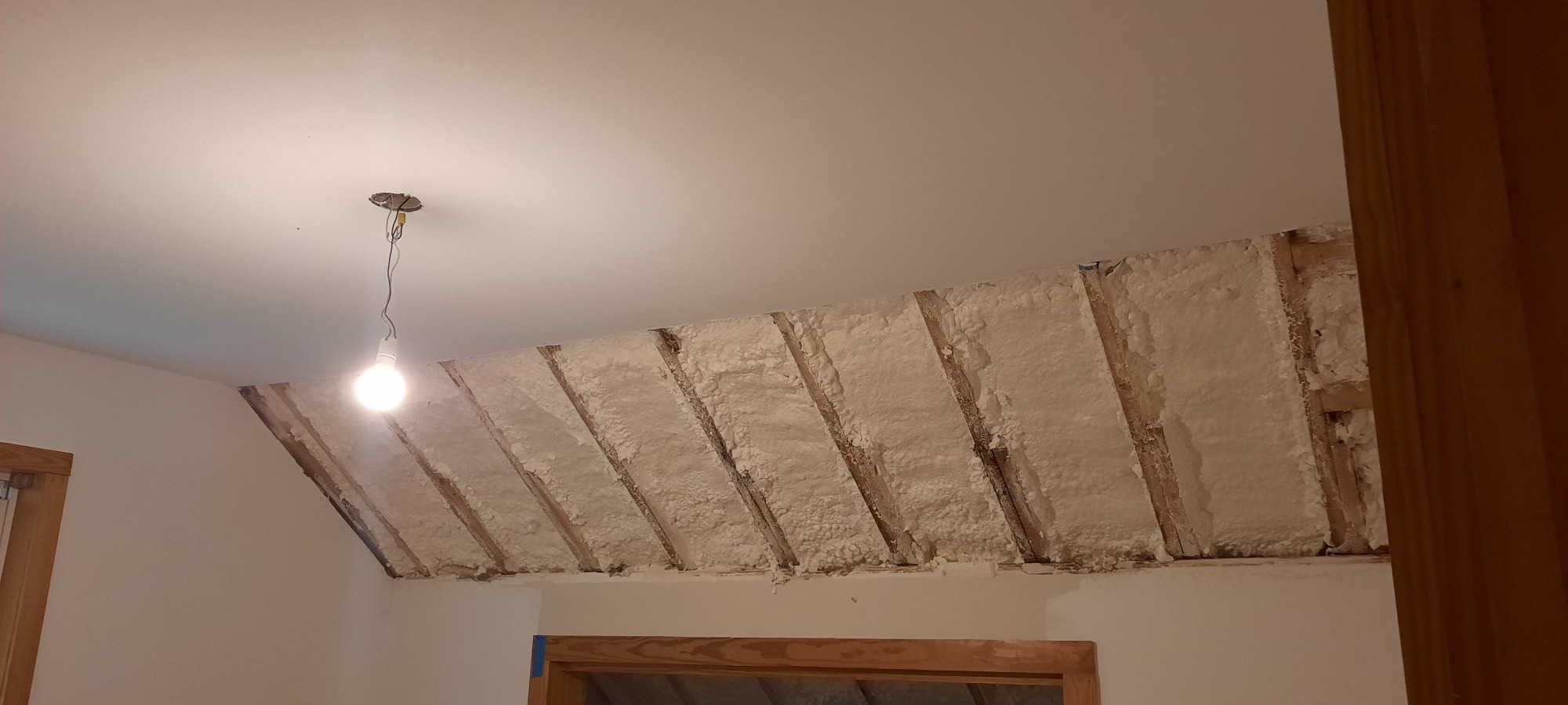 After insulation replacement.