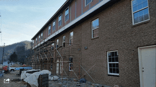 Spray Foam Insulation in Apartment Building