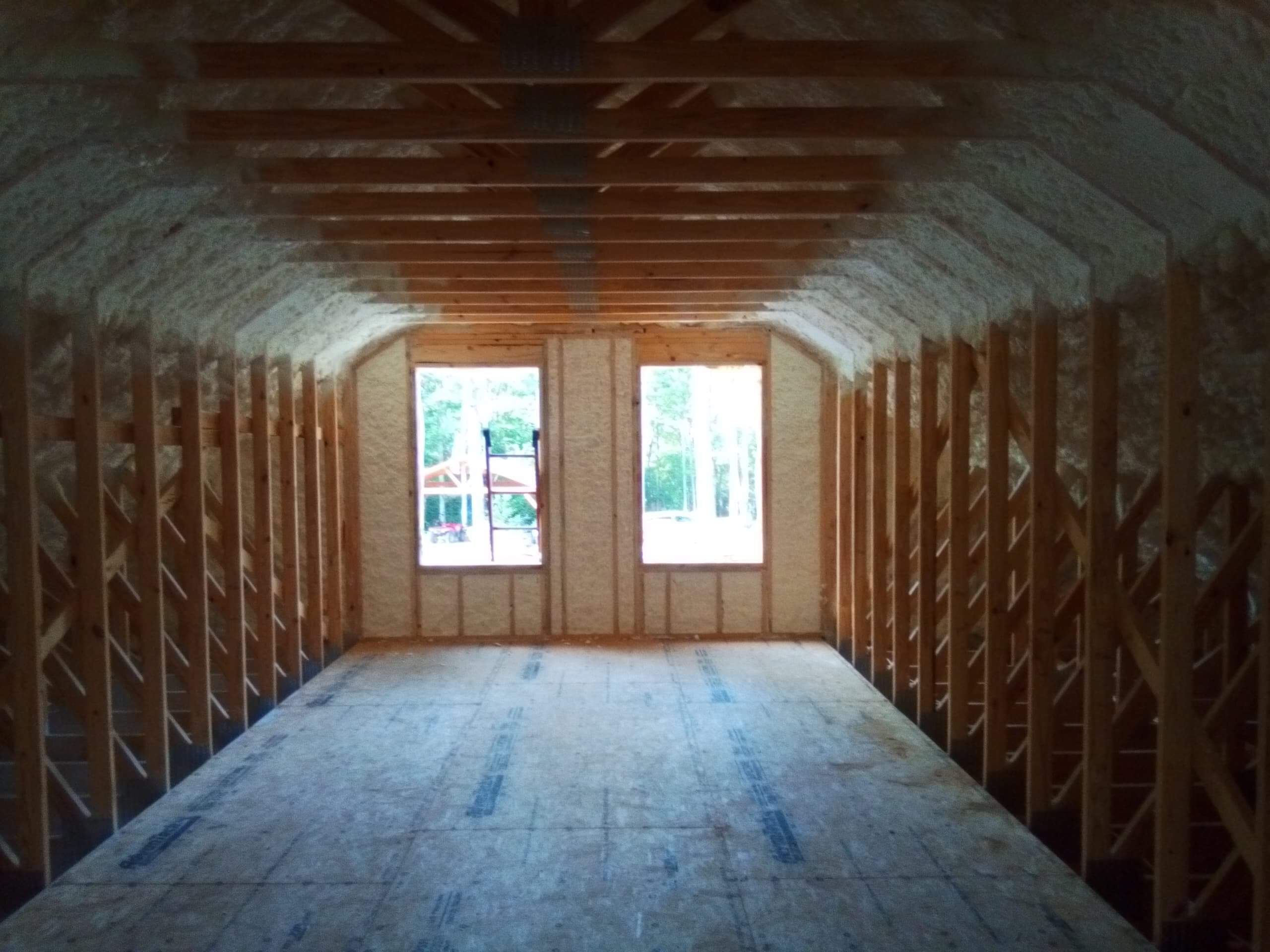 Insulated attic