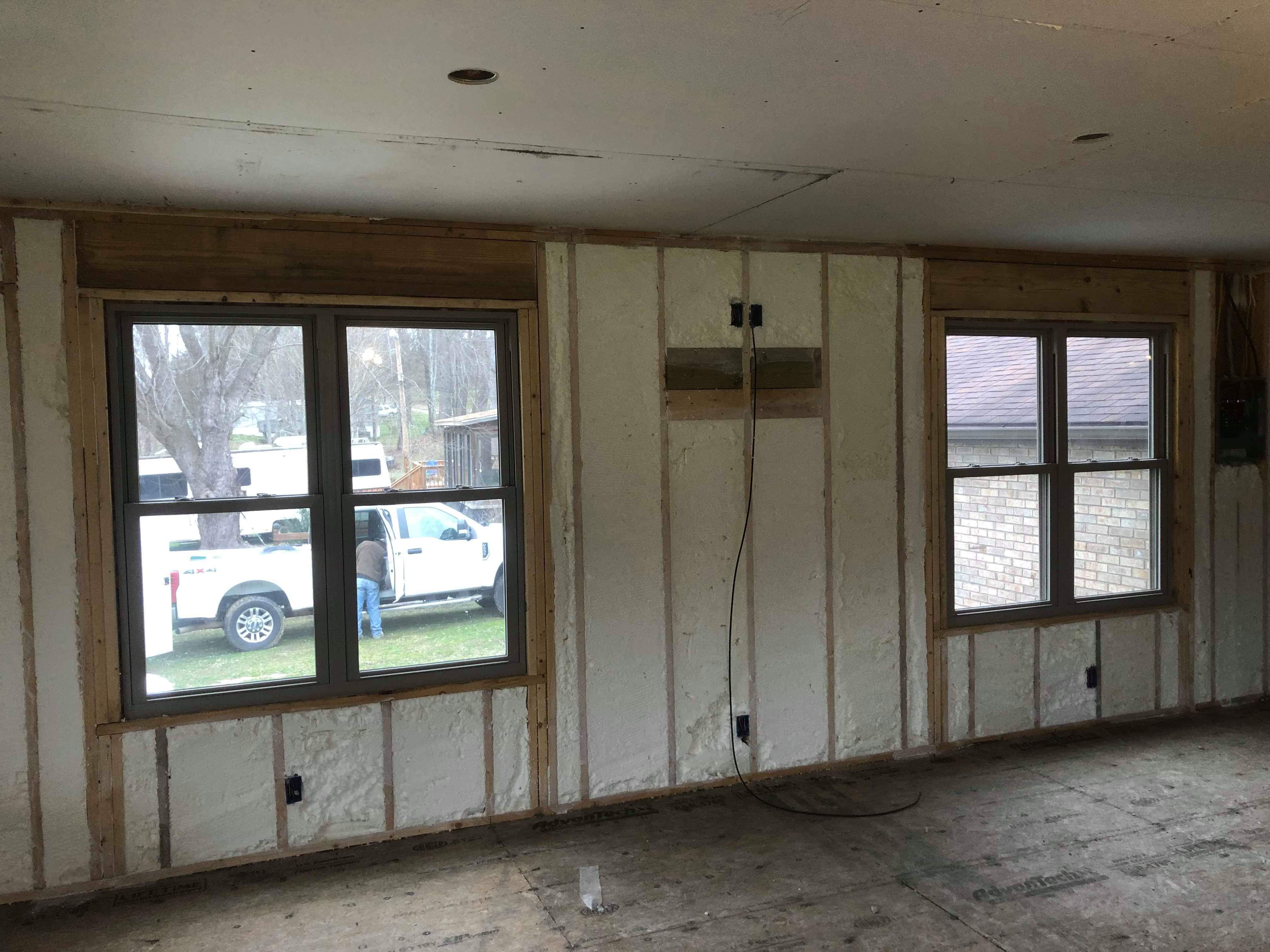 Ceiling and Floor Insulation Project in St. Albans, WV