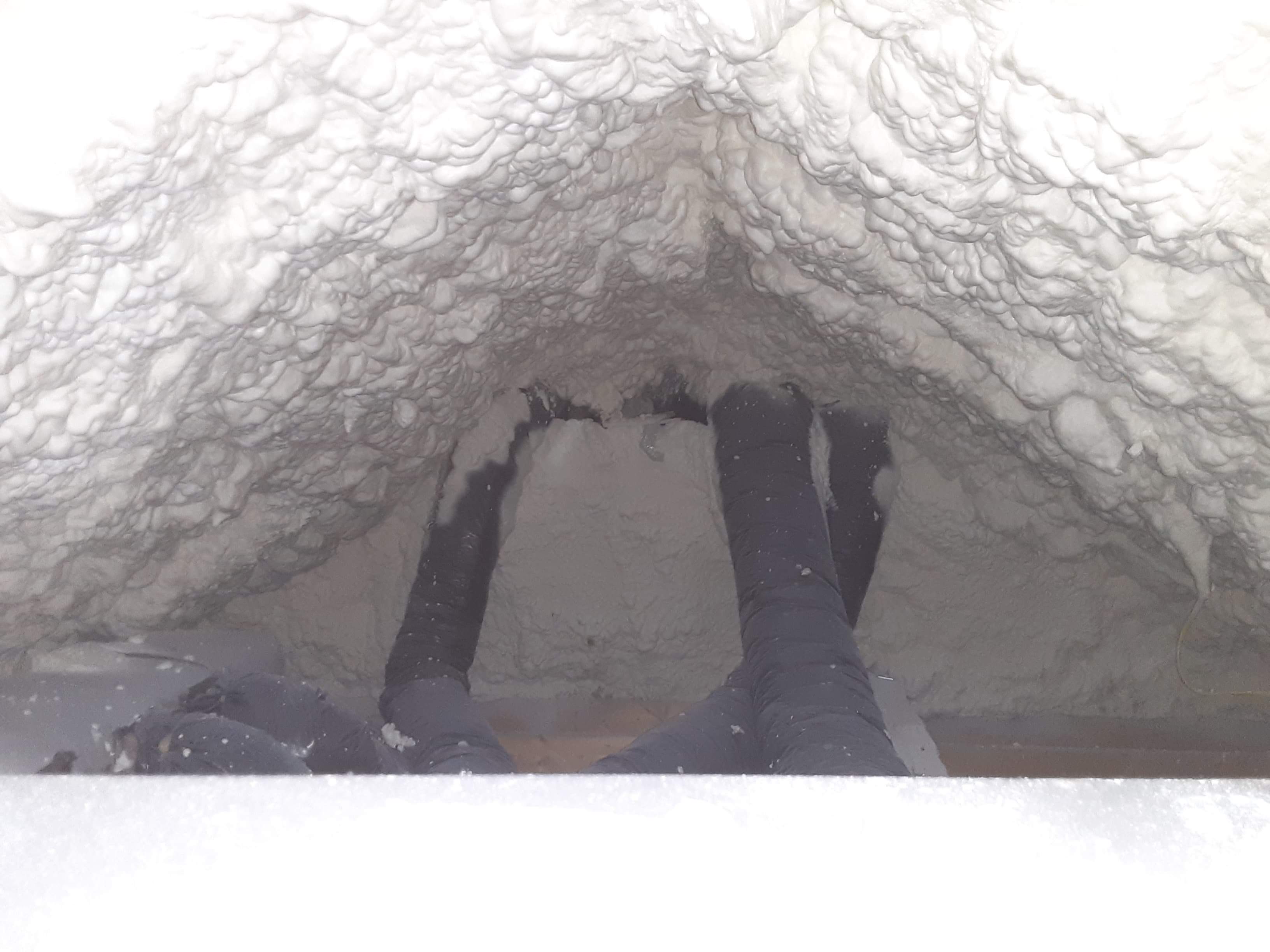 Existing Attic In Chesapeake, Ohio