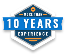 10-years Experience Logo